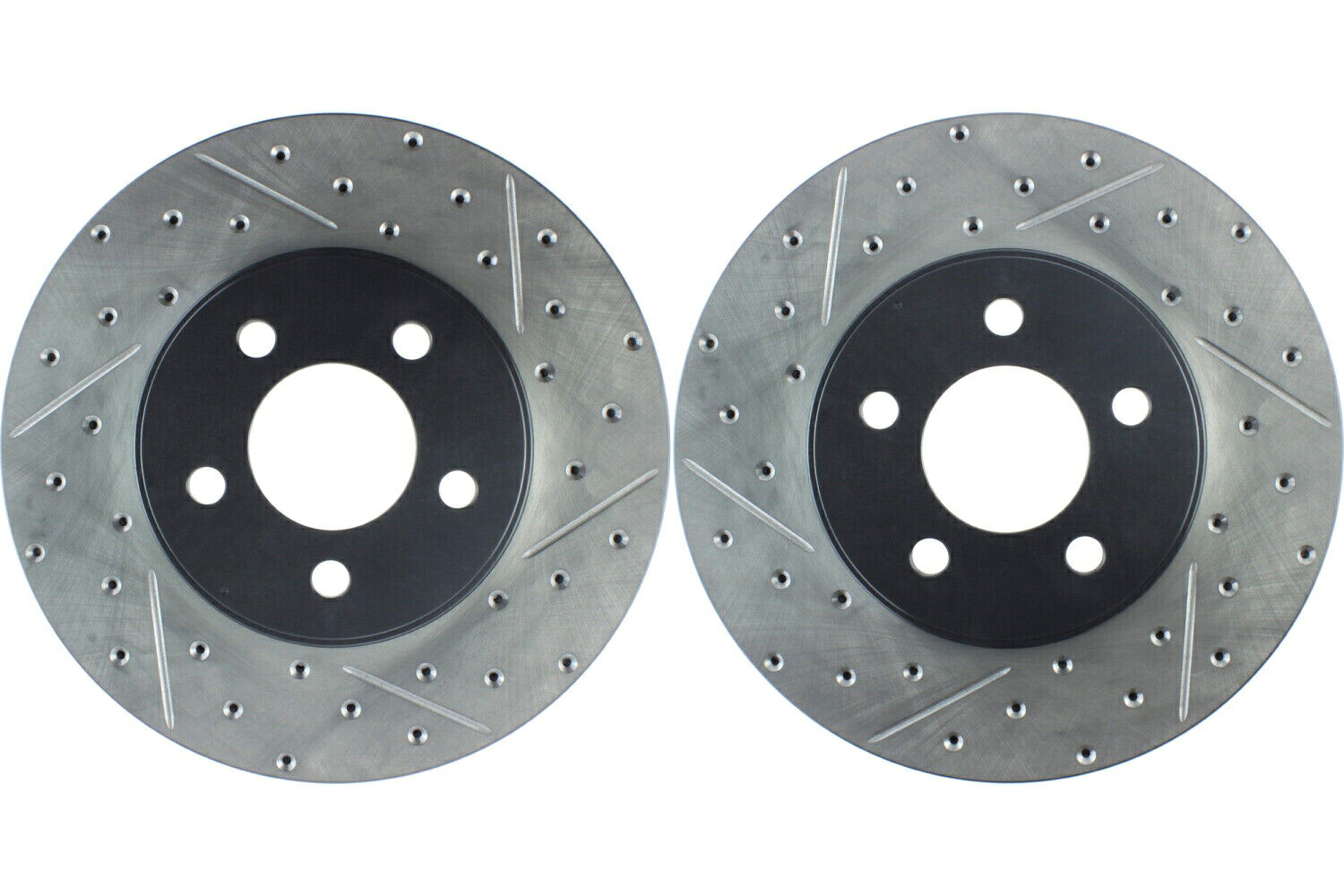 brake disc rotor ebcステージ5スーパーストリートストリートくぼみくぼみスロット付きブレーキ13-15ホンダアコード Front PAIR Stoptech Disc Brake Rotor for 2003-2004 Mercury Marauder (45845)【並行輸入品】