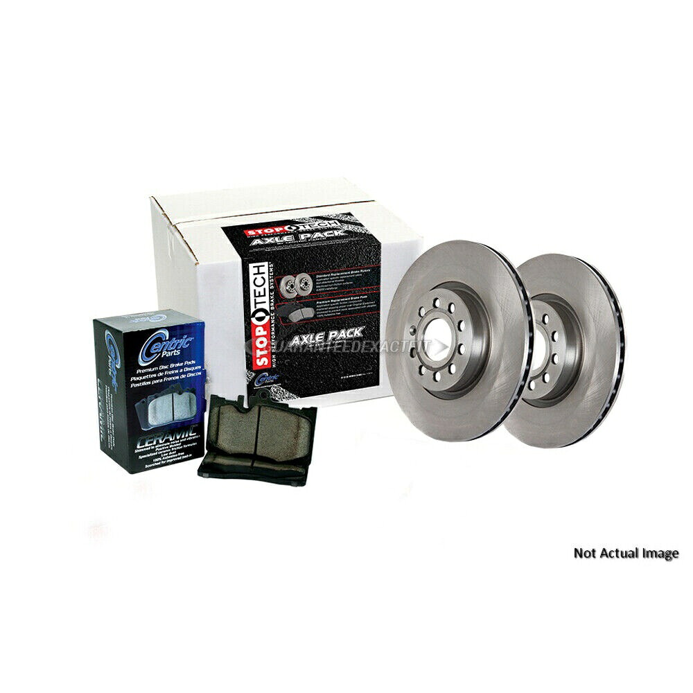 brake disc rotor 2005年年年ホンダアコードブレーキローターブレーキローターセラミックブレーキ -レイベスト Centric Parts Performance Disc Brake Pad and Rotor Kit 909.65063 GAP【並行輸入品】