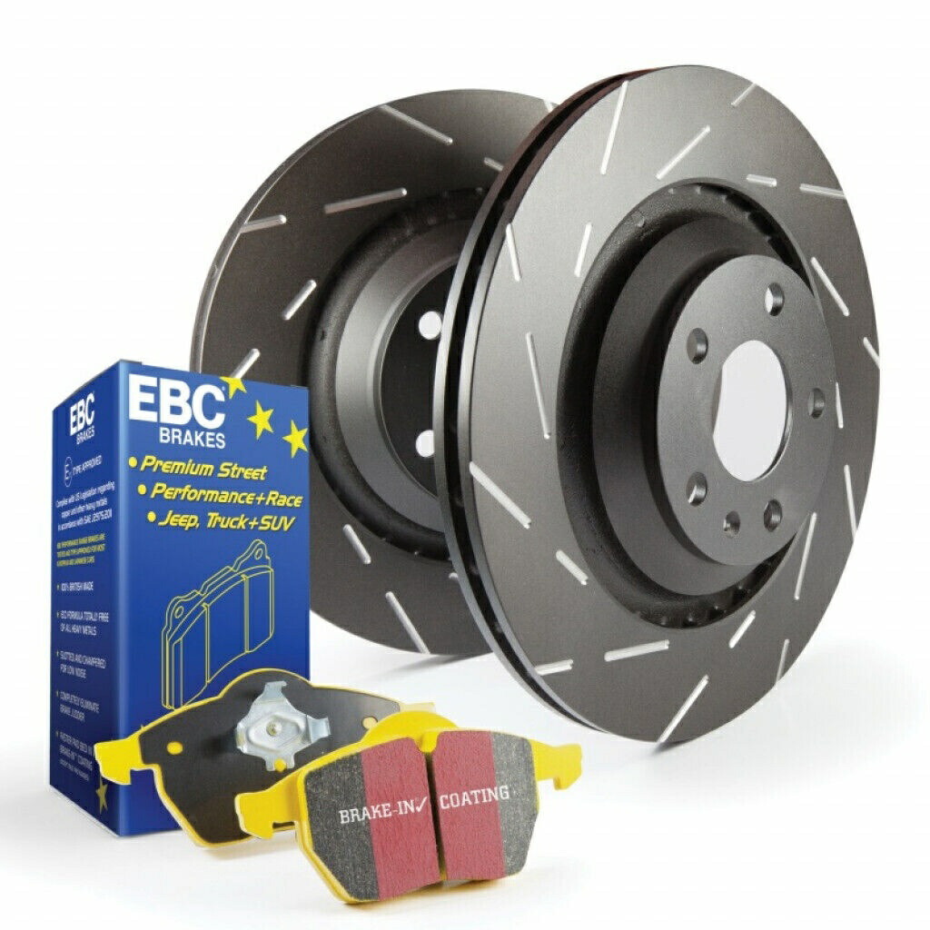 brake disc rotor EBCブレーキUSR7631 EBC For Toyota Corolla iM 2017 2018 Front Brake Kit S9 Yellowstuff, Sold As Kit【並行輸入品】