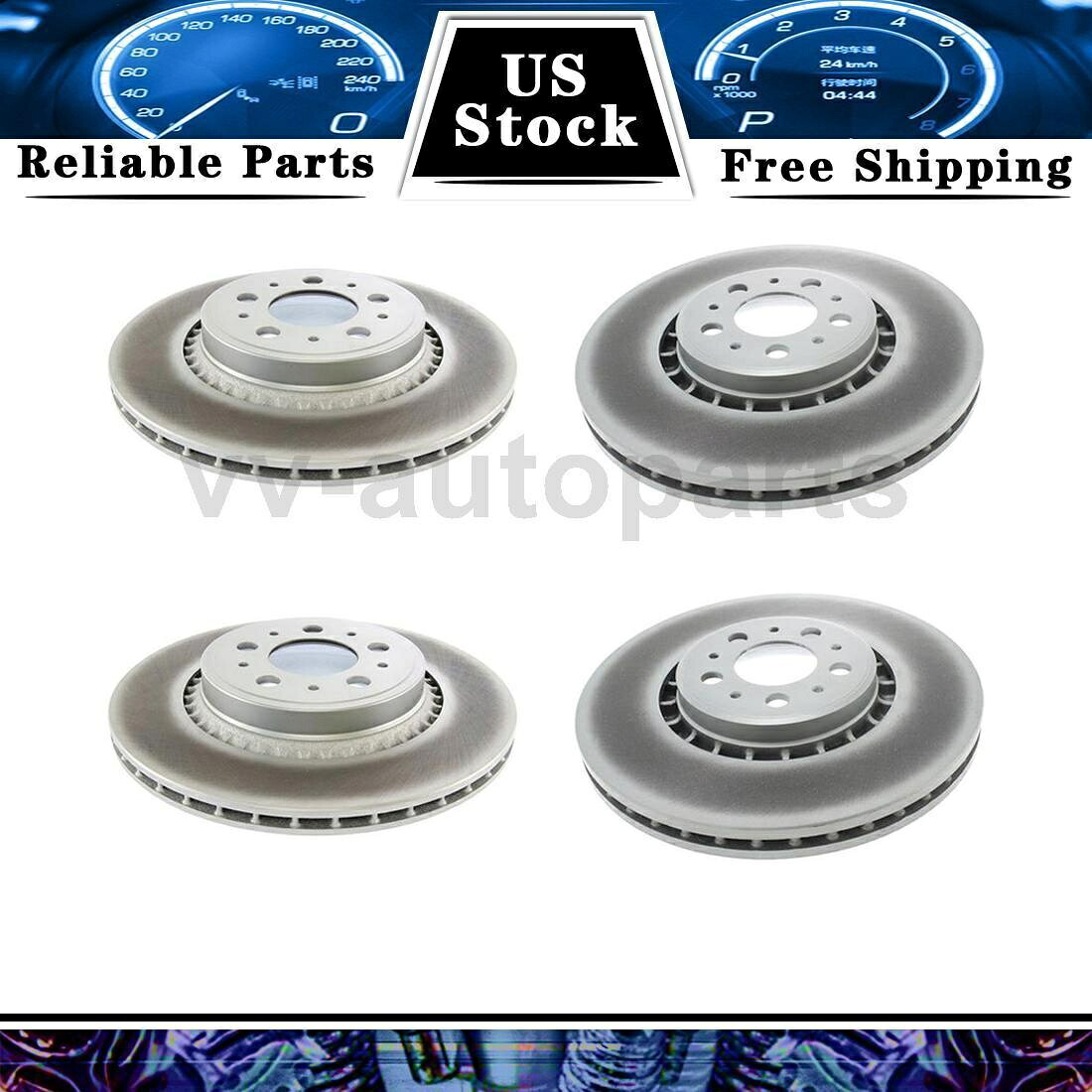 brake disc rotor フォレススロットスロットスロットのみのフロントセットセットためのhawkタロン2009 -hawkhts4914 Front Rear Disc Brake Rotor Centric Parts 4PCS For Volvo XC90【並行輸入品】｜Us Custom Parts Shop USDM
