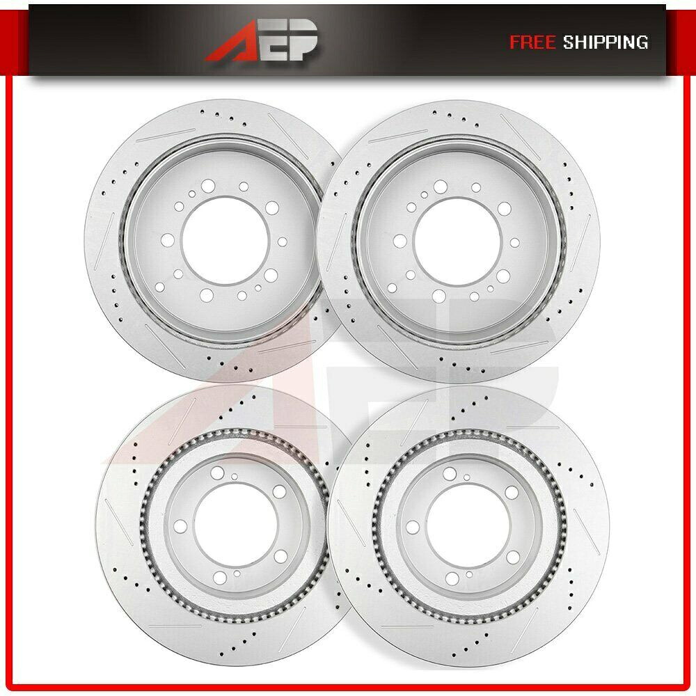 brake disc rotor Akebono Front Brake Kit MB W212 E350 E400 Front & Rear Brake Rotors Discs For 2008-2016 Toyota Sequoia Drilled Slotted 4pc【並行輸入品】｜Us Custom Parts Shop USDM