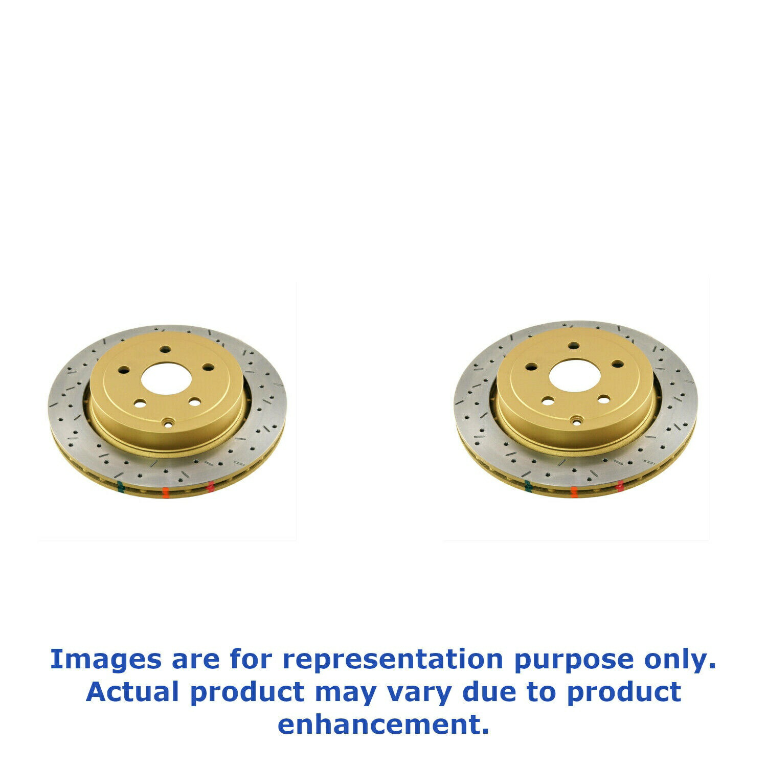 brake disc rotor メルセデスW204C300 DBA Front Pair Drilled Slotted 4000 Series Rotor For Subaru Legacy GT【並行輸入品】