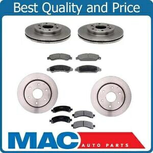 brake disc rotor frtディスクディスクパワーar82192xprを停止します Fits For 09-14 Express Van 1500 F & R Disc Brake Rotors & Premium Brake Pads【並行輸入品】