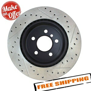 brake disc rotor Z1215 StopTech 127.34131R Sport Drilled & Slotted Rear Brake Rotor for 14-16 BMW 535d【並行輸入品】|Us Custom Parts Shop USDM