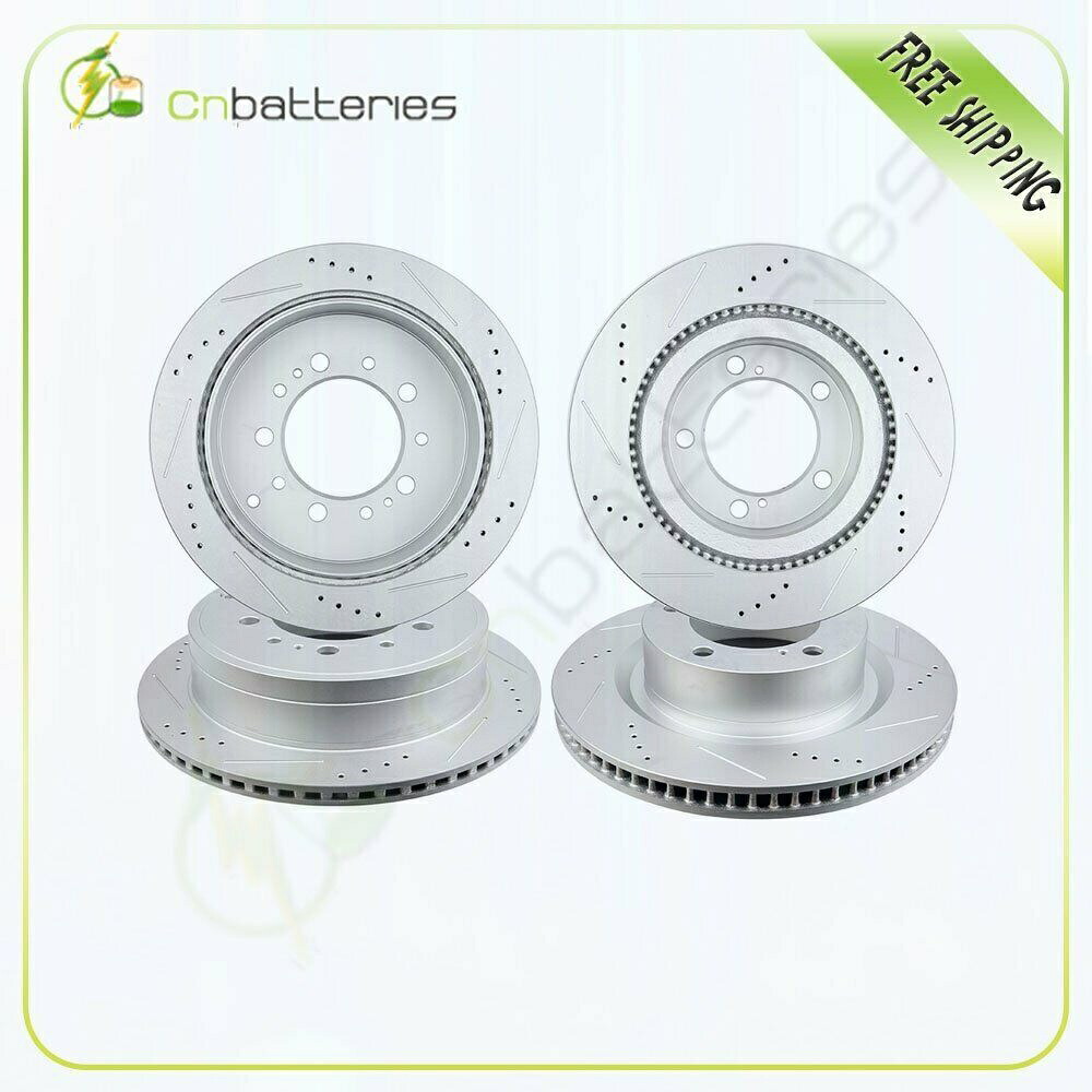 brake disc rotor F+R Front + Rear Drilled Slotted Brake Discs Rotors For Sequoia Tundra Land Cruiser【並行輸入品】｜Us Custom Parts Shop USDM 83,369円