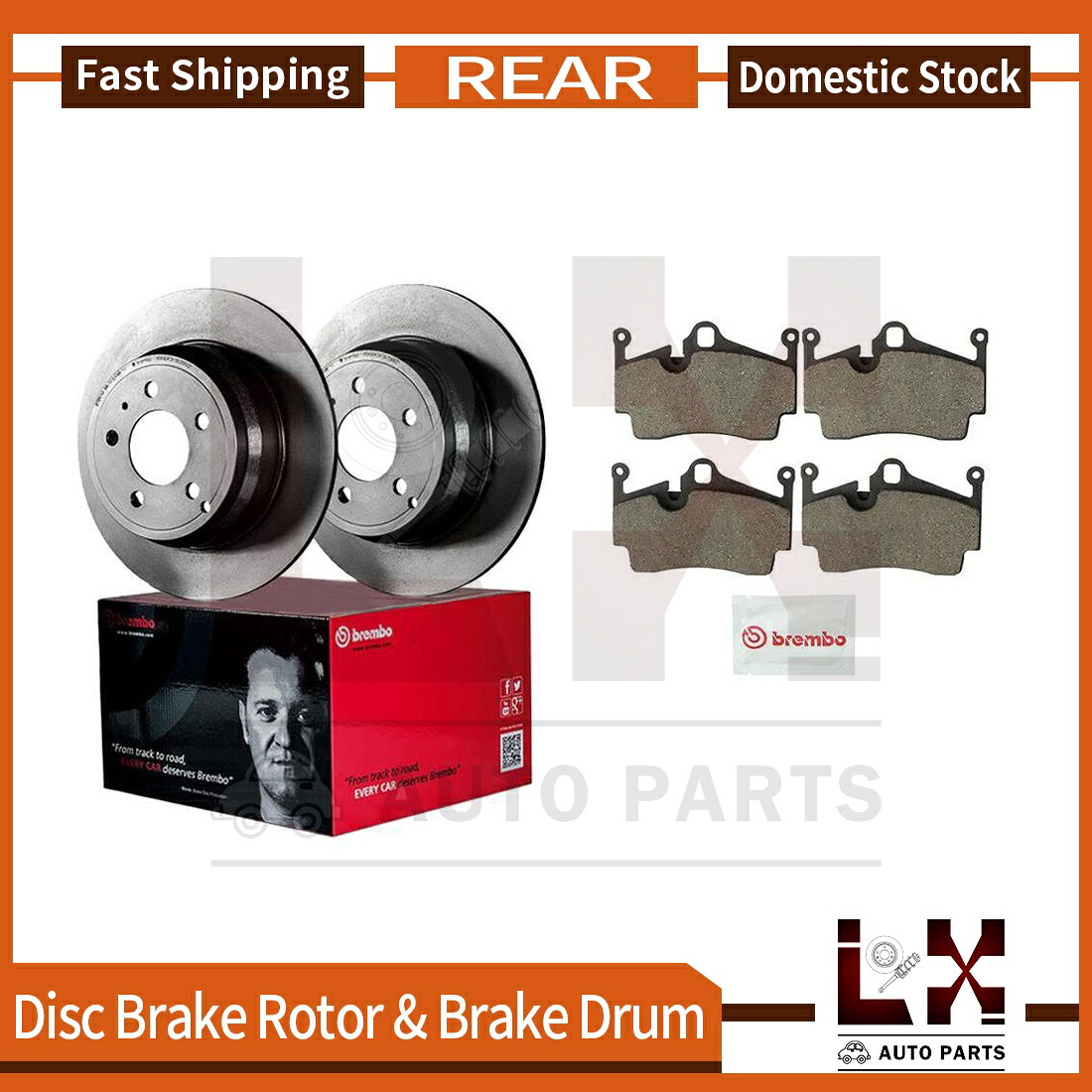 brake disc rotor ebcブレーキS3KF1086S3 Rear Brembo Brake Rotors & Ceramic Brake Pads Kit For 2007-2012 Porsche Cayman【並行輸入品】|Us Custom Parts Shop USDM