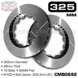 brake disc rotor ebcブレーキS20k1131S20 BRAKE DISCS / ROTORS 325MM X 28MM 12 BOLT (50MM PAD) 8" PCD CMB0692【並行輸入品】｜Us Custom Parts Shop USDM