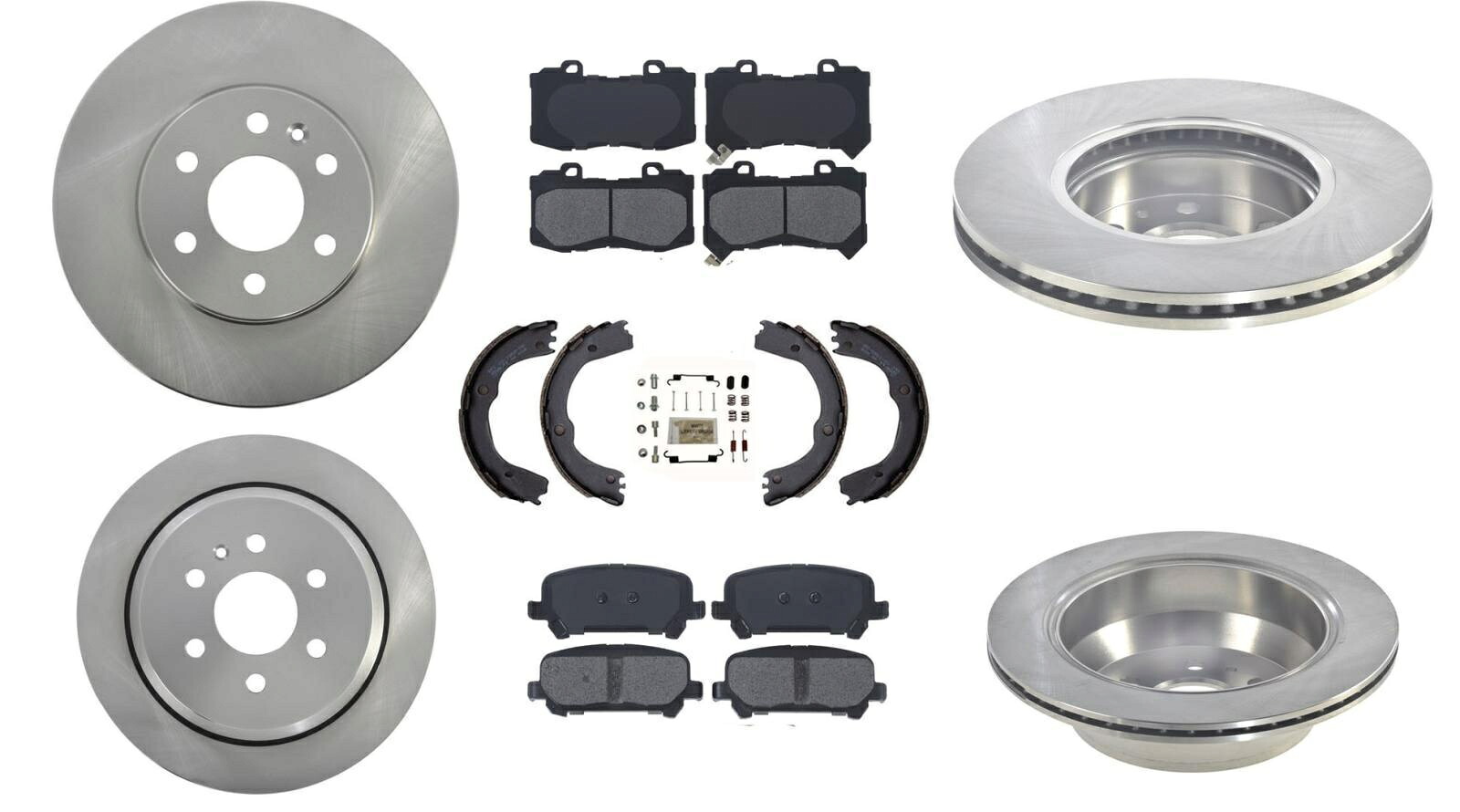 brake disc rotor ebcブレーキS12KR1307S12 Front & Rear Brake Rotors Brake Ceramic Pads for GMC Canyon 2015-2020 8Pc【並行輸入品】｜Us Custom Parts Shop USDM