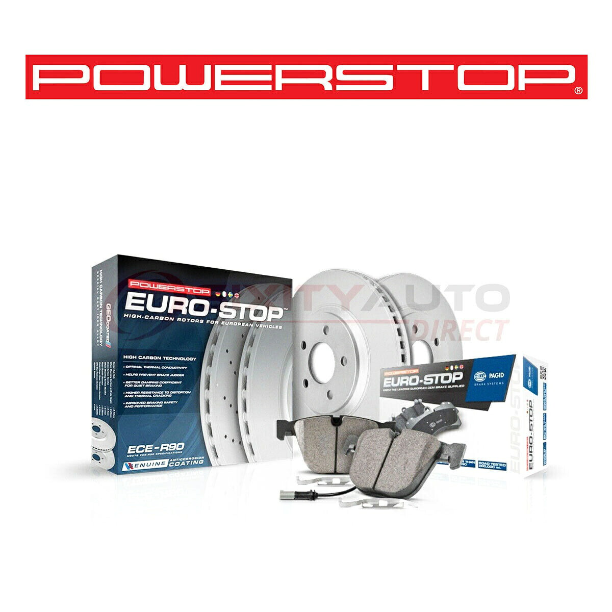 brake disc rotor htc4415 Power Stop EuroStop Disc Brake Pads & Rotor for 2003-2008 BMW 760Li 6.0L V12 sy【並行輸入品】｜Us Custom Parts Shop USDM