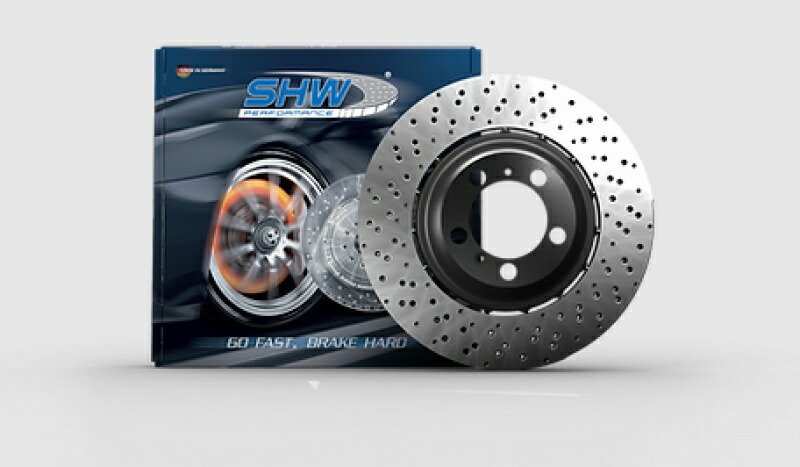 brake disc rotor STOPTECH 977.42017R SHW for 13-16 BMW M5 4.4L Left Front Cross-Drilled Lightweight Brake Rotor【並行輸入品】