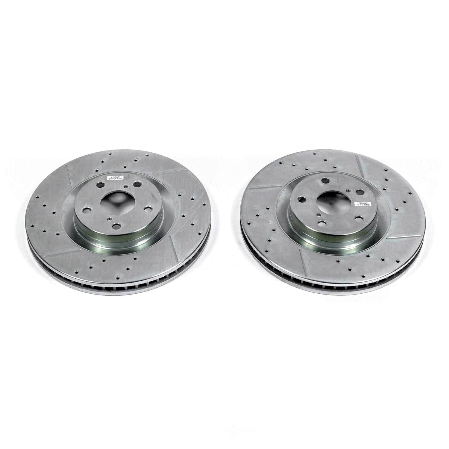 brake disc rotor ディスク-3gdシリーズシリーズスロットローターebcブレーキgd7701 Disc Brake Rotor Set Front Left Power Stop JBR1568XPR【並行輸入品】｜Us Custom Parts Shop USDM 85,971円