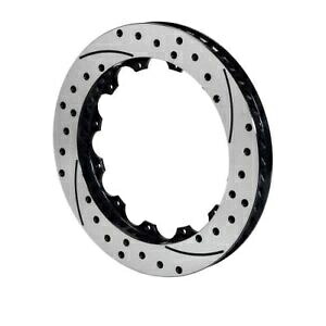 brake disc rotor フロント +リアセットパフォーマンスクロスドリルスロット Wilwood 160-8401-BK SRP Drilled Performance Rotor【並行輸入品】
