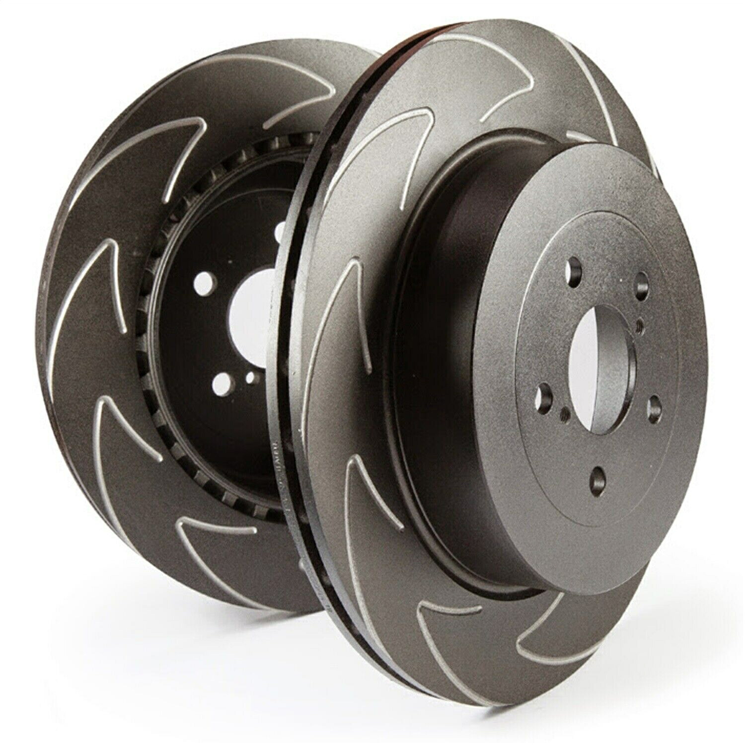 brake disc rotor [フロント +リア] Brakenetic Premium Drilled Slotted Brake Discortors BPRS35365 EBC Brakes BSD7462 BSD Series Sport Rotor w/Ultra Quiet V Slot Configuration【並行輸入品】｜Us Custom Parts Shop USDM