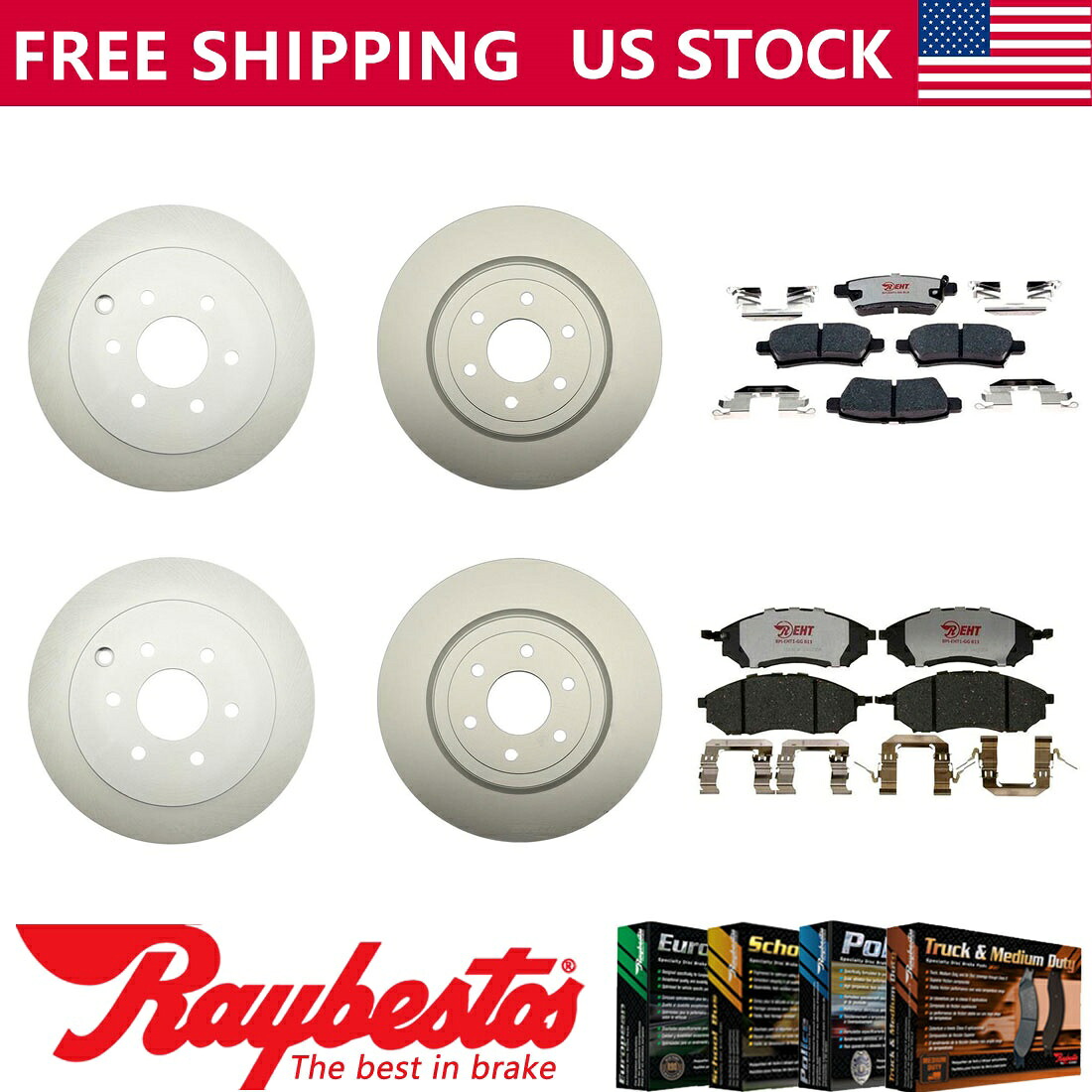 brake disc rotor h0323フロント+リアリアブラック1999 1999 1999 Chevy S10 Blazer 4WD Fit 2008-2011 2012 Pathfinder Front Rear Coated Brake Rotors Hybrid Brake Pads【並行輸入品】｜Us Custom Parts Shop USDM