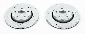 brake disc rotor 11-19ダッジデュランゴフロントエボリューションドリル＆スロットローターのパワーストップ-PA Power Stop for 11-19 Dodge Durango Front Evolution Drilled & Slotted Rotors - Pa【並行輸入品】 85,971円