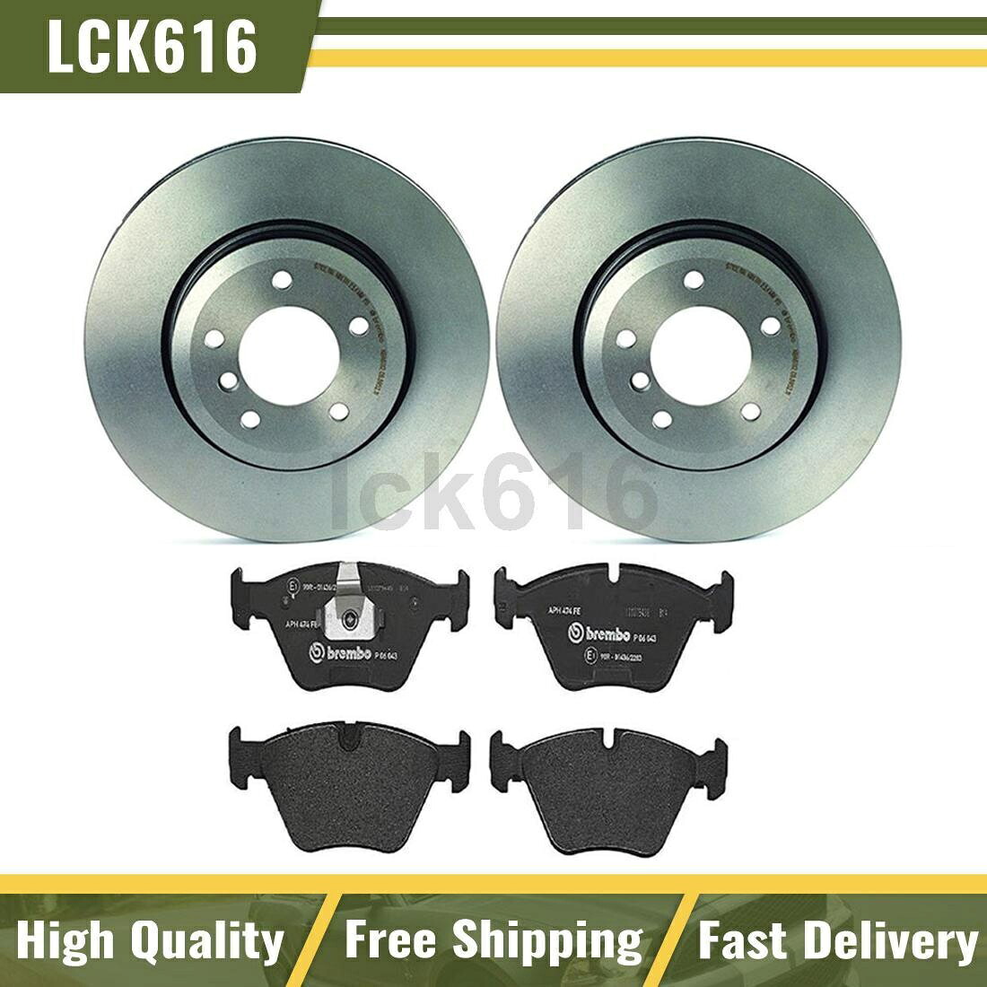 brake disc rotor 2001年から2005年のBMW 330xiのフロントブレンボブレーキキットブレーキパッドとローター Front Brembo Brake Kit brake pads and rotors For 2001-2005 BMW 330xi【並行輸入品】|Us Custom Parts Shop USDM