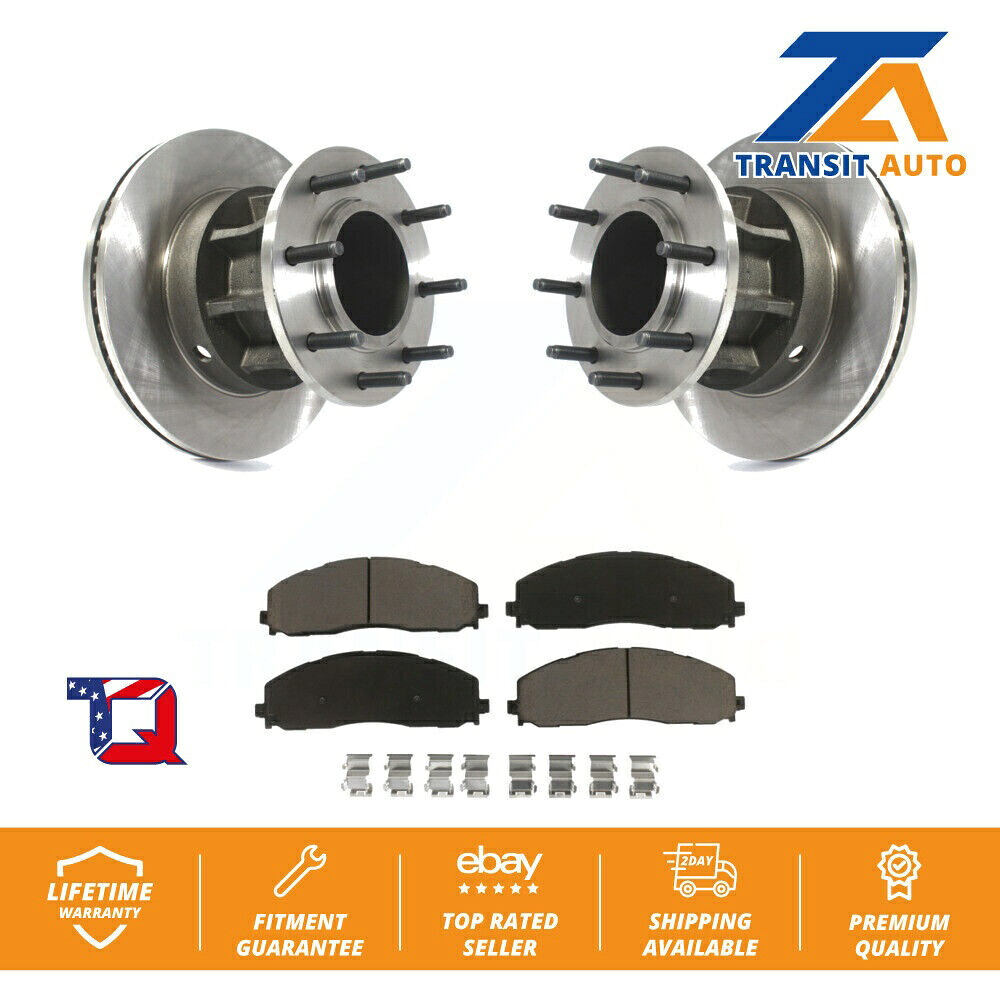 brake disc rotor フォードF-350スーパーデューティF-250 RWD用のフロントディスクブレーキローターハブ＆セラミックパッドキット Front Disc Brake Rotor Hub & Ceramic Pad Kit For Ford F-350 Super Duty F-250 RWD【並行輸入品】｜Us Custom Parts Shop USDM
