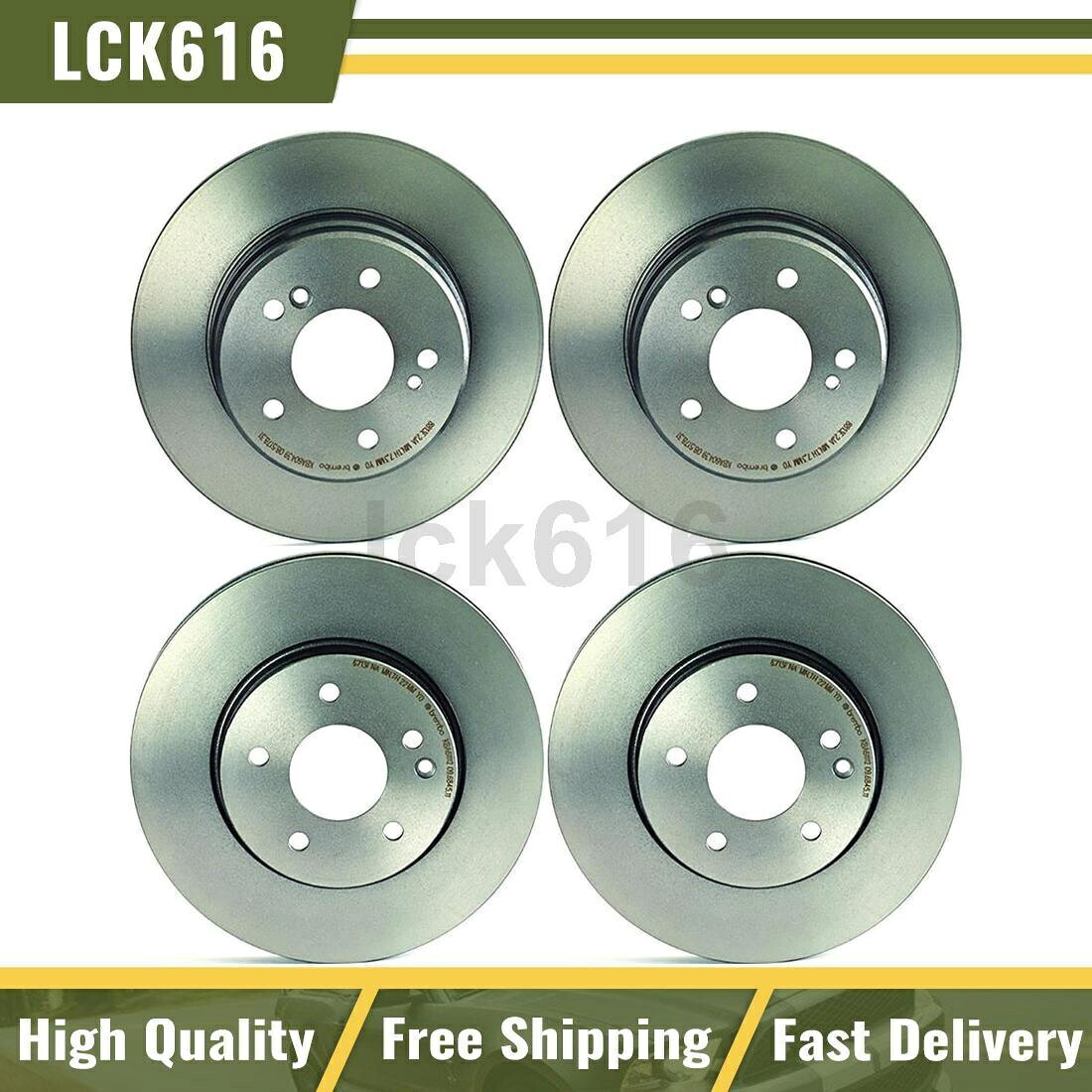 brake disc rotor 1999年から2000年のメルセデスベンツC230用の4のブレンボブレーキローターフロントリアキットセット4 Brembo Brake Rotors Front Rear Kit Set of 4 For 1999-2000 Mercedes-Benz C230【並行輸入品】｜Us Custom Parts Shop USDM