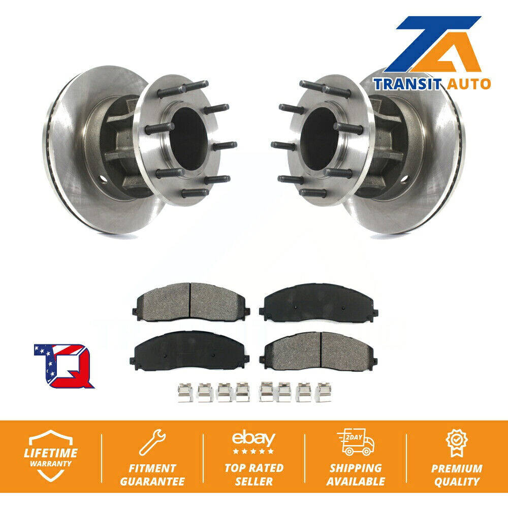 brake disc rotor フォードF-350スーパーデューティF-250 RWD用のフロントディスクブレーキローターセミメタリックパッドキット Front Disc Brake Rotor Semi-Metallic Pad Kit For Ford F-350 Super Duty F-250 RWD【並行輸入品】｜Us Custom Parts Shop USDM