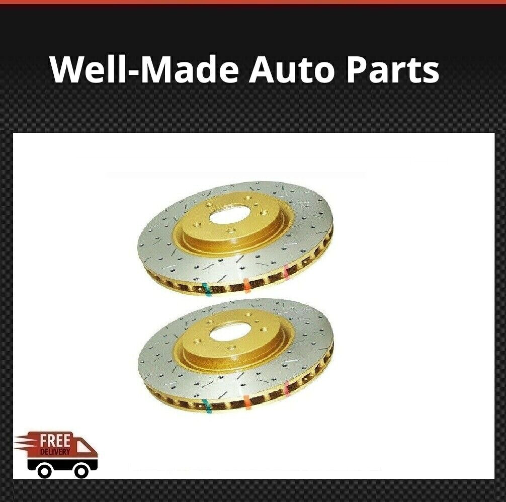 brake disc rotor DBAはスバルフォレスター/インプレッサドリルリア＆スロット4000シリーズローター（ペア）に適合します DBA Fits Subaru Forester/Impreza Drilled Rear & Slotted 4000 Series Rotor (Pair)【並行輸入品】｜Us Custom Parts Shop USDM