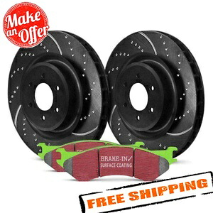 brake disc rotor 12-18フォードF-150用のEBCステージ3トラック＆SUV Dempled＆Slotted Lear Brake Kit EBC Stage 3 Truck & SUV Dimpled & Slotted Rear Brake Kit for 12-18 Ford F-150【並行輸入品】｜Us Custom Parts Shop USDM