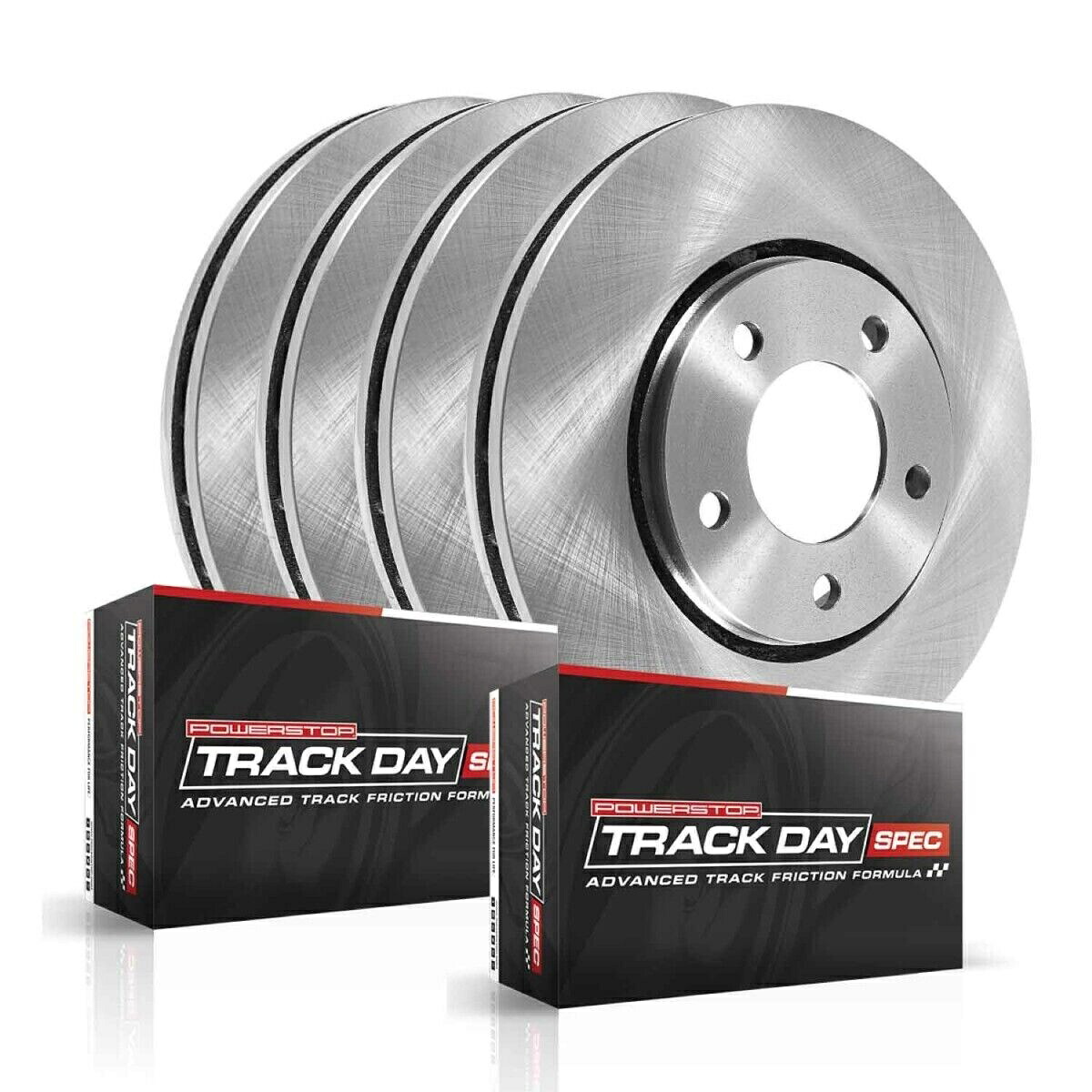 brake disc rotor TDSK4468 PowerStop 4-Wheelセットブレーキディスクとパッドキットは、ミアタ用のフロントとリア TDSK4468 Powerstop 4-Wheel Set Brake Disc and Pad Kits Front & Rear for Miata【並行輸入品】｜Us Custom Parts Shop USDM