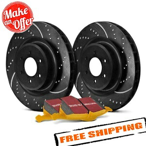 brake disc rotor EBCステージ5スーパーストリートのくぼみとスロット付きブレーキキット12-17のアウディA5 Quattro EBC Stage 5 Super Street Dimpled & Slotted Brake Kit for 12-17 Audi A5 Quattro【並行輸入品】|Us Custom Parts Shop USDM
