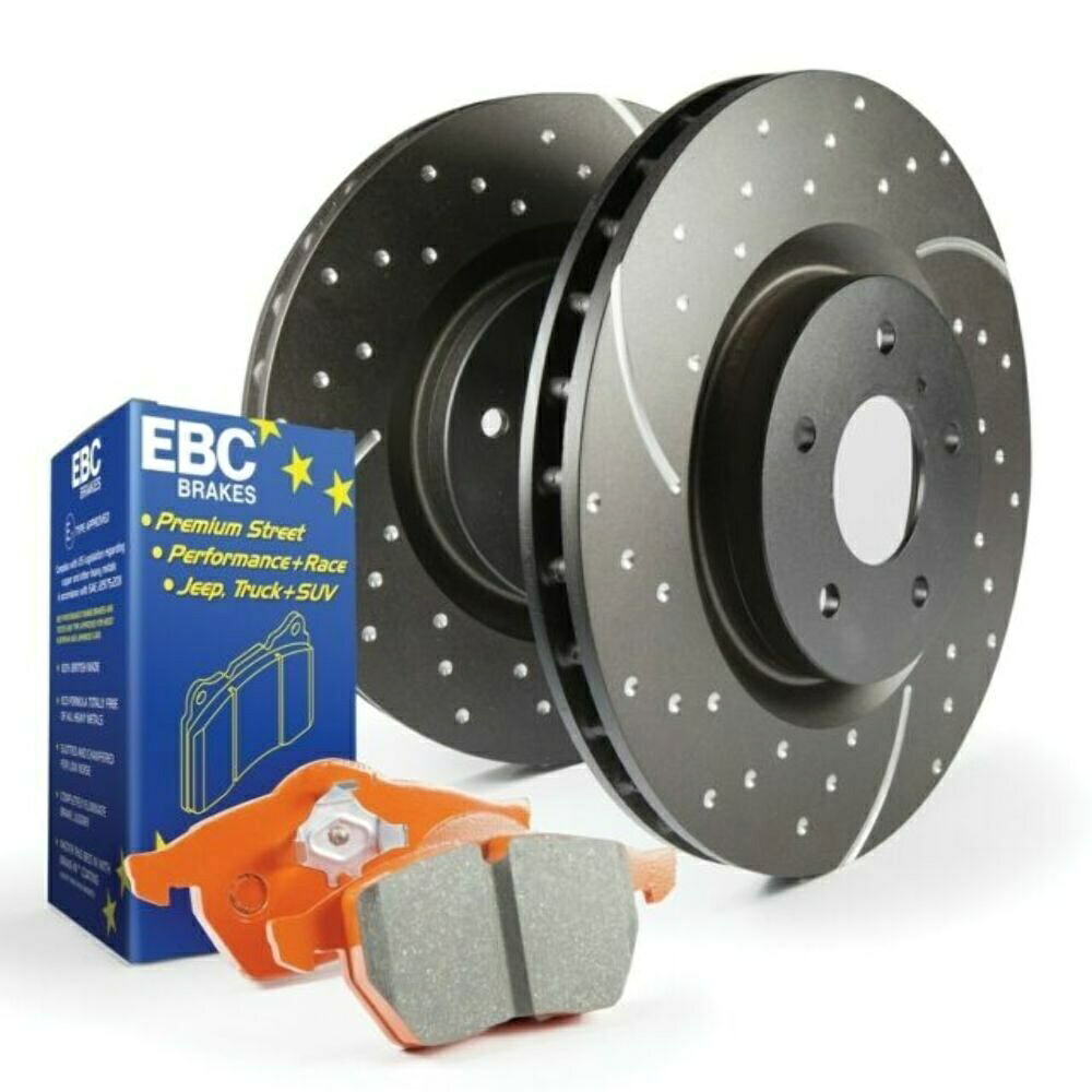 brake disc rotor EBC S8KR1029ディスクブレーキパッドとローターキット-SL、拡張キャブピックアップリアフィット2003 EBC S8KR1029 Disc Brake Pad and Rotor Kit-SL, Extended Cab Pickup Rear fits 2003【並行輸入品】｜Us Custom Parts Shop USDM