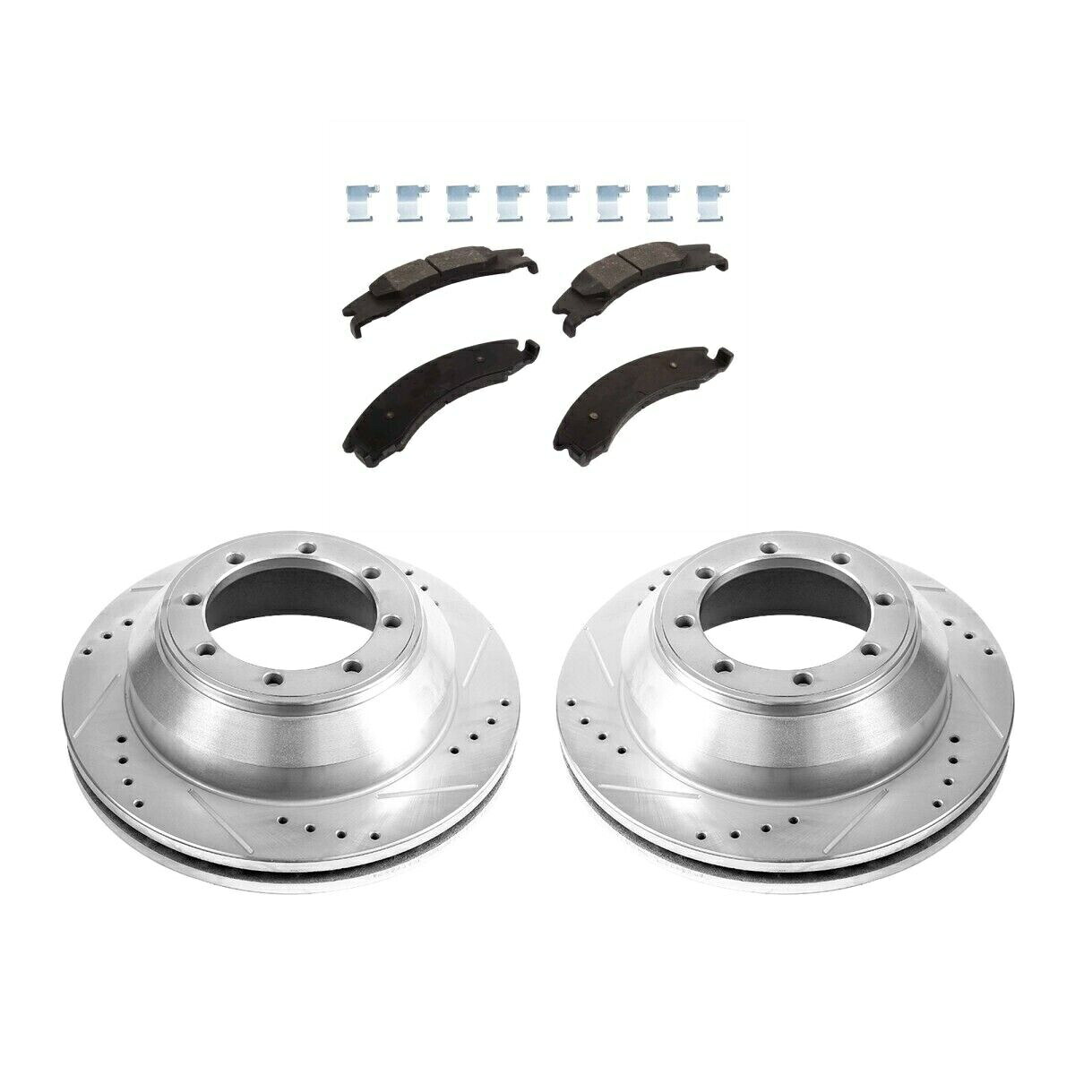 brake disc rotor Brake Disc and Pad Kit for E350 Van Ford E-350 Super Duty 2008-2011 Brake Disc and Pad Kit New for E350 Van Ford E-350 Super Duty 2008-2011【並行輸入品】