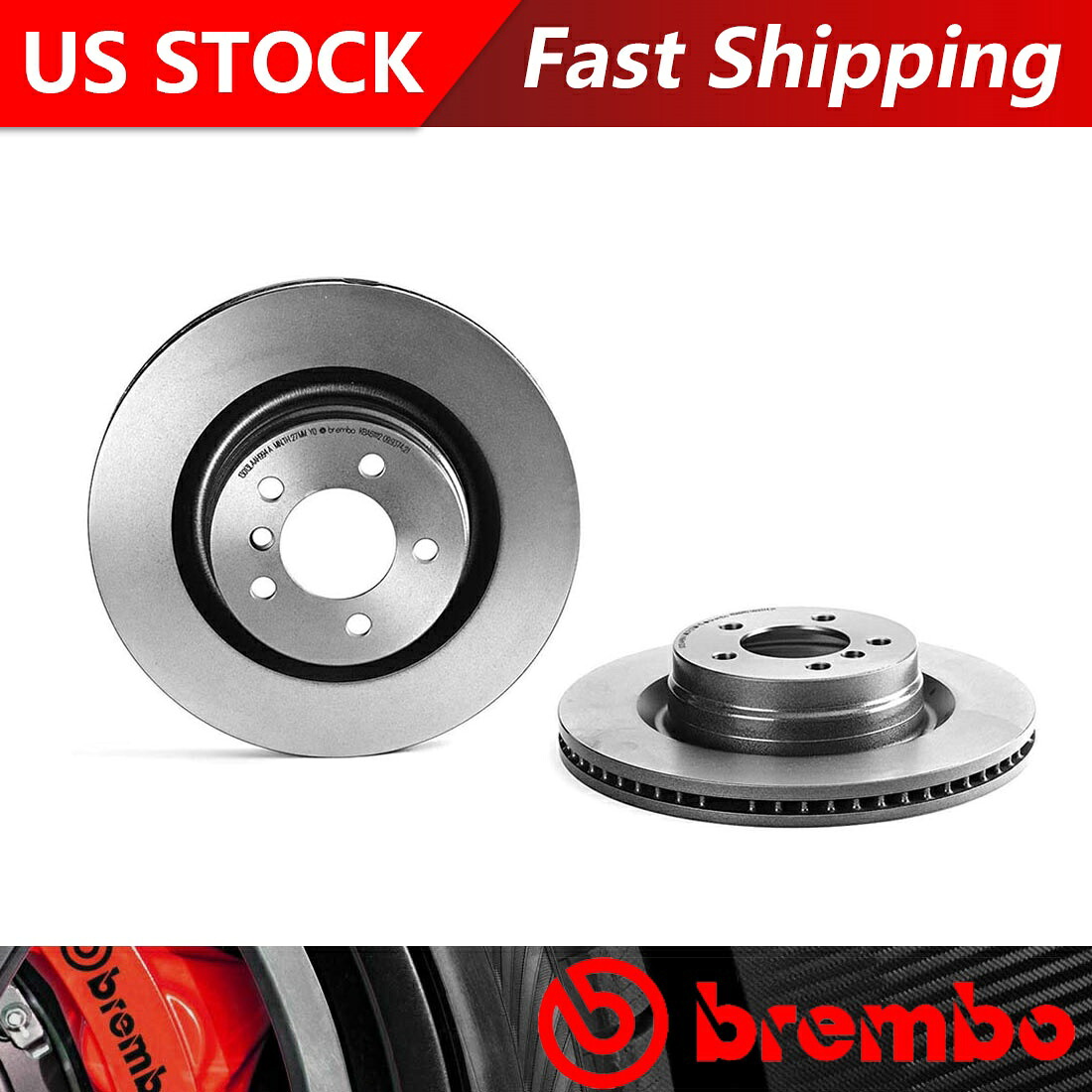 brake disc rotor 2007-2009ランドローバーレンジローバーフロントコーティングブレーキローター-Brembo OE Fits 2007-2009 Land Rover Range Rover Front Coated Brake Rotors - Brembo OE【並行輸入品】