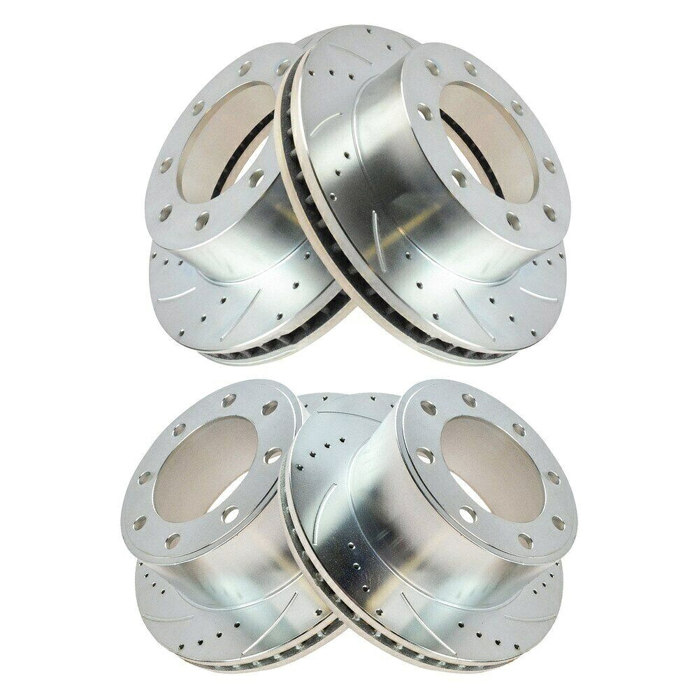 brake disc rotor フォードF-250スーパーデューティ05-12ディスクブレーキローターパフォーマンスクロスドリル＆ For Ford F-250 Super Duty 05-12 Disc Brake Rotors Performance Cross Drilled &【並行輸入品】