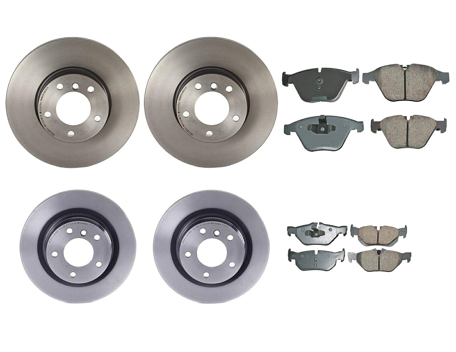 brake disc rotor Akebono Front Rear Brake Kit -EUROセラミックパッドディスクローターBMW E90 E92 328I Akebono Front Rear Brake Kit - Euro Ceramic Pad Disc Rotors For BMW E90 E92 328i【並行輸入品】｜Us Custom Parts Shop USDM