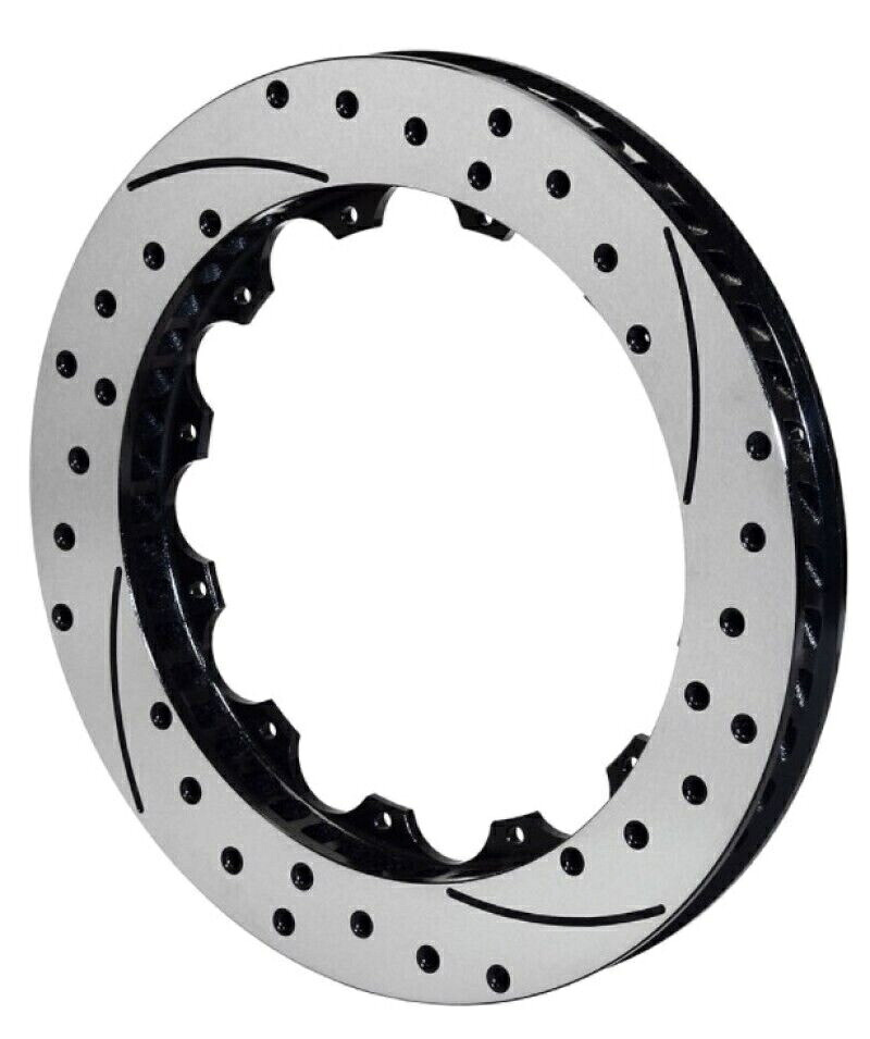 brake disc rotor Wilwood Rotor-SV-SRPは72 Iron-LH-Blk-Drill 14.00 x 1.25-12と互換性があります Wilwood Rotor-SV-SRP Compatible with 72 Iron-LH-BLK-Drill 14.00 X 1.25 - 12 On【並行輸入品】