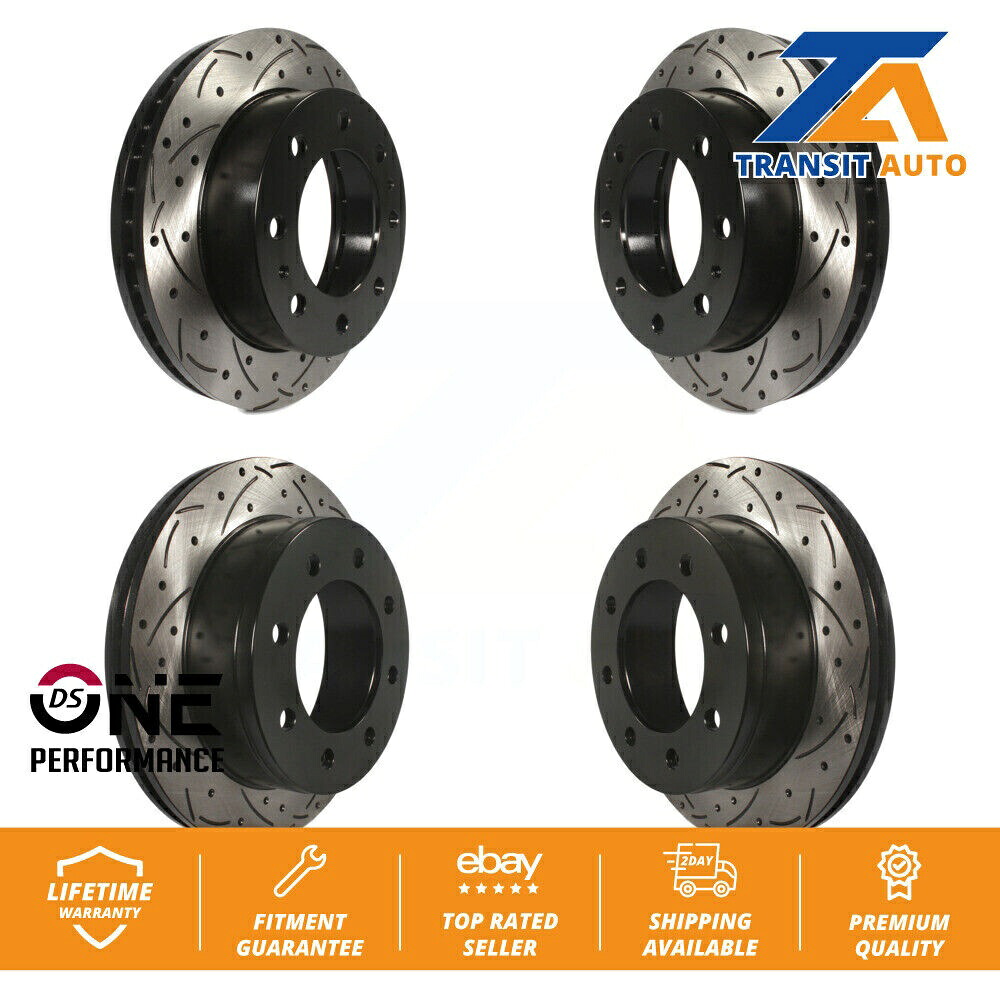 brake disc rotor シボレーシルバラード2500 HD GMCシエラ用のフロントリアドリルスロットブレーキローターキット Front Rear Drill Slot Brake Rotor Kit For Chevrolet Silverado 2500 HD GMC Sierra【並行輸入品】｜Us Custom Parts Shop USDM 87,725円
