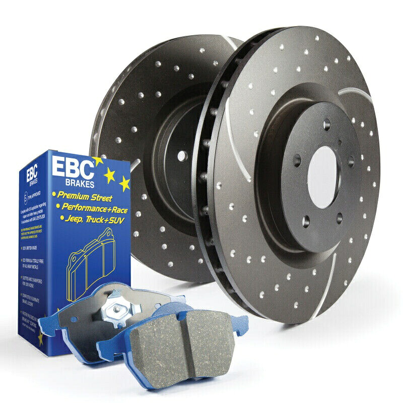 brake disc rotor S6KF1152 EBC BRAKES S6KF1152 S6 KITS BLUESTUFFとGD ROTORS FITS 14 16 CORVETTE S6kf1152 Ebc Brakes S6kf1152 S6 Kits Bluestuff And Gd Rotors Fits 14 16 Corvette【並行輸入品】