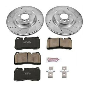 brake disc rotor 06-09ランドローバーレンジローバースポーツフロントZ23エボリューションスポーツブレーキのパワーストップ PowerStop for 06-09 Land Rover Range Rover Sport Front Z23 Evolution Sport Brake【並行輸入品】