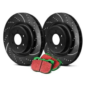 brake disc rotor Acura RLX 14-20 EBCステージ10スーパースポーツdeppled＆Slotted Front Brake Kit用 For Acura RLX 14-20 EBC Stage 10 Super Sport Dimpled & Slotted Front Brake Kit【並行輸入品】