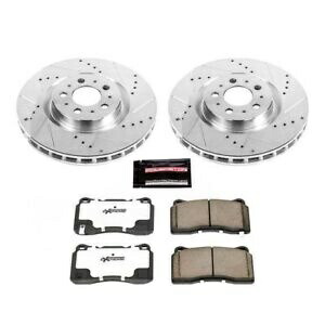 brake disc rotor 04-07ボルボS60フロントZ26ストリートウォリアーブレーキキットのPowerStop PowerStop for 04-07 Volvo S60 Front Z26 Street Warrior Brake Kit【並行輸入品】