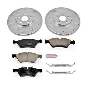brake disc rotor 07-09のPowerStop Mercedes-Benz E350 Front Z23 Evolution Sport Brake Kit PowerStop for 07-09 Mercedes-Benz E350 Front Z23 Evolution Sport Brake Kit【並行輸入品】