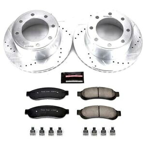 brake disc rotor 05-07フォードF-250スーパーデューティリアZ23エボリューションスポーツブレーキキットのPowerStop PowerStop for 05-07 Ford F-250 Super Duty Rear Z23 Evolution Sport Brake Kit【並行輸入品】