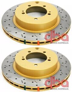 brake disc rotor 2004-2017のスバルWRX STIターボDBAフロントドリルとスロット付きブレーキローター FOR 2004-2017 SUBARU WRX STI TURBO DBA FRONT DRILLED AND SLOTTED BRAKE ROTORS【並行輸入品】｜Us Custom Parts Shop USDM