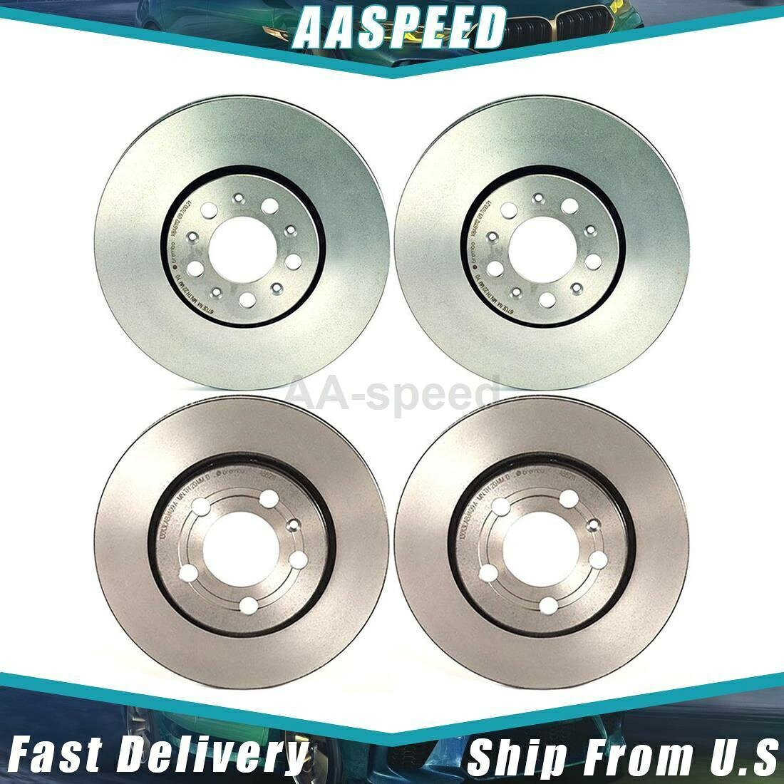 brake disc rotor 2003年から2005年のJetta 4xディスクブレーキローターフロントリアブレンボ For 2003-2005 Jetta 4X Disc Brake Rotor Front Rear Brembo【並行輸入品】｜Us Custom Parts Shop USDM