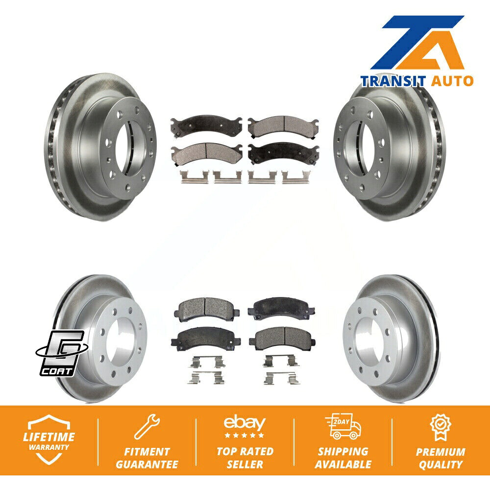 brake disc rotor シボレーエクスプレス2500 GMC用のフロントリアコートブレーキローターセミメタリックパッドキット Front Rear Coat Brake Rotor Semi-Metallic Pad Kit For Chevrolet Express 2500 GMC【並行輸入品】