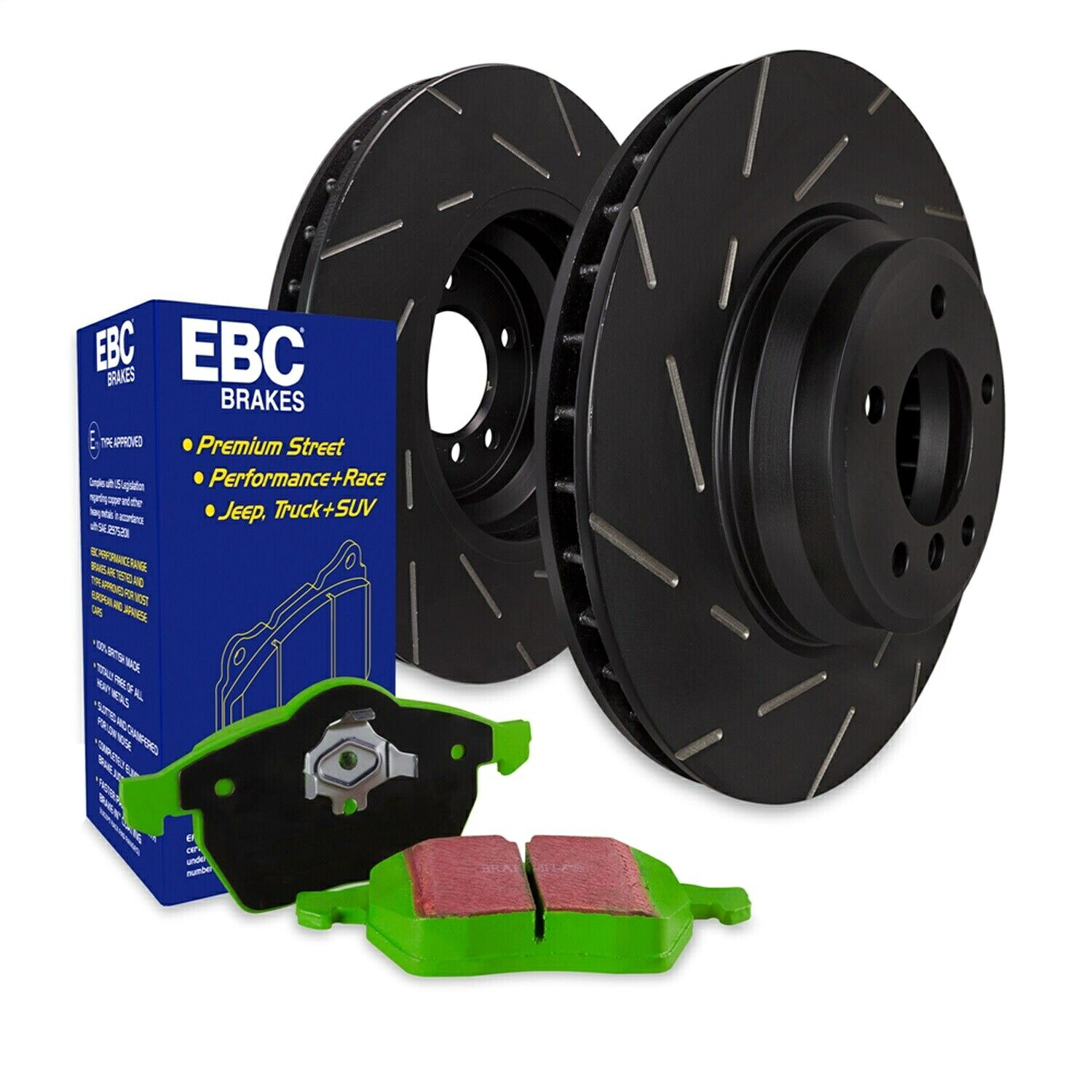 brake disc rotor S2KF1716 EBCブレーキS2KF1716 S2キットGreenStuff 6000およびUSRローター S2kf1716 Ebc Brakes S2kf1716 S2 Kits Greenstuff 6000 And Usr Rotors【並行輸入品】