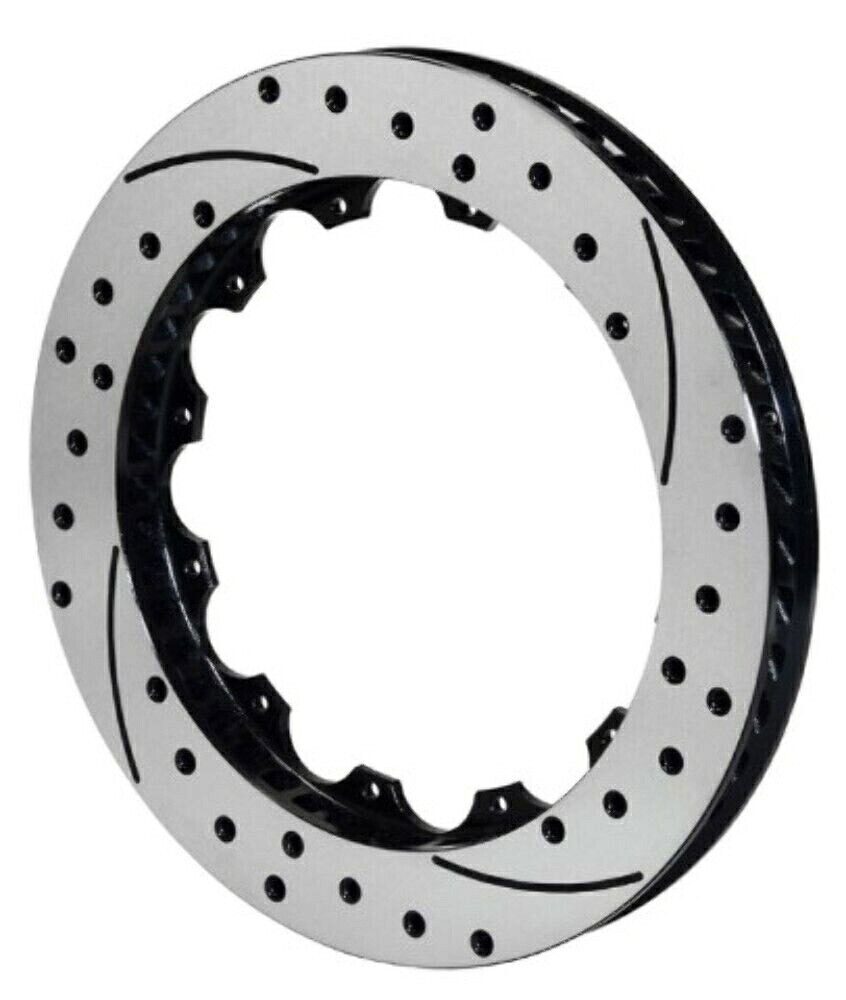 brake disc rotor Wilwood Rotor-SV-SRP 72 IRON-RH-BLK-DRILL 14.00 x 1.25-1.8.75インチ Wilwood Rotor-SV-SRP 72 Iron-RH-BLK-Drill 14.00 x 1.25 - 12 on 8.75in【並行輸入品】