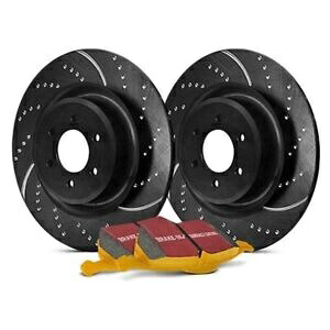 brake disc rotor トヨタハイランダー08-14ブレーキキットEBCステージ5スーパーストリートのくぼみ＆スロット付き For Toyota Highlander 08-14 Brake Kit EBC Stage 5 Super Street Dimpled & Slotted【並行輸入品】｜Us Custom Parts Shop USDM