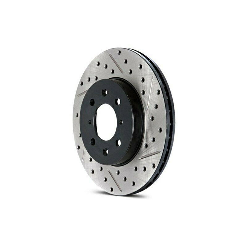 brake disc rotor BMW 650iグランクーペ13-18ブレーキロータースポーツドリル＆スロット1ピースフロント For BMW 650i Gran Coupe 13-18 Brake Rotor Sport Drilled & Slotted 1-Piece Front【並行輸入品】