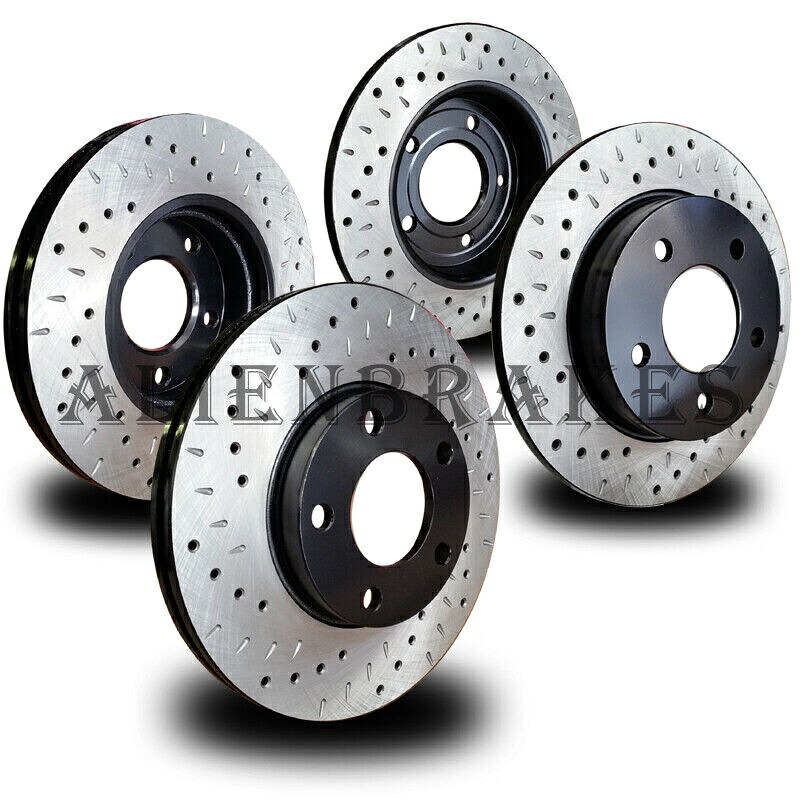 brake disc rotor LEX035S GS350 GS430 IS300 IS350 AWDパフォーマンスブレーキロータードリルディンプルスロット LEX035S GS350 GS430 IS300 IS350 AWD Performance Brake Rotors Drill Dimple Slots【並行輸入品】