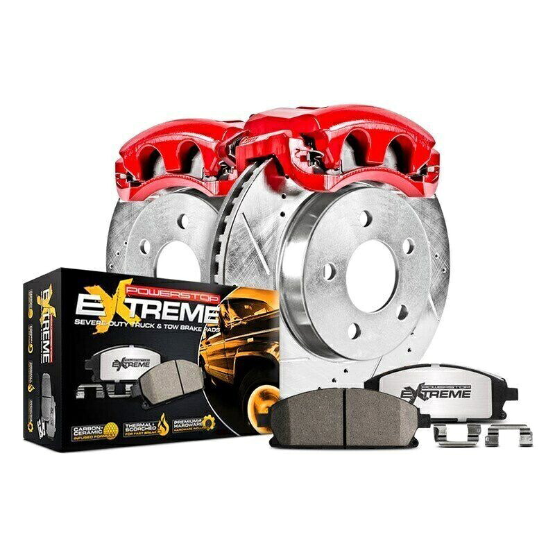 brake disc rotor トヨタセコイア01-07ブレーキキットパワーストップ1クリックエクストリームZ36トラック&トウ For Toyota Sequoia 01-07 Brake Kit Power Stop 1-Click Extreme Z36 Truck & Tow【並行輸入品】|Us Custom Parts Shop USDM