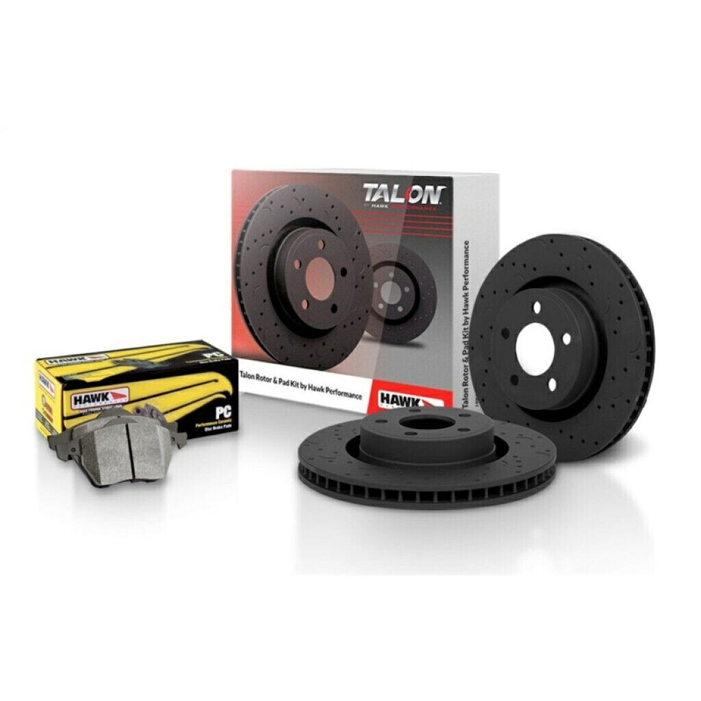 brake disc rotor Audi A3 2010-2013 Talon Brake Rotorセットドリルとスロットフロントのホーク Hawk For Audi A3 2010-2013 Talon Brake Rotor Set Drilled and Slotted Front【並行輸入品】｜Us Custom Parts Shop USDM